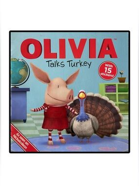 BUNDLE & SAVE 🐷 Olivia Talks Turkey softcover Book